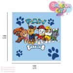 بنر تم تولد طرح سگ های نگهبان Paw patrol ابعاد 100 * 100 سانت
