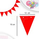 ریسه مثلثی قرمز