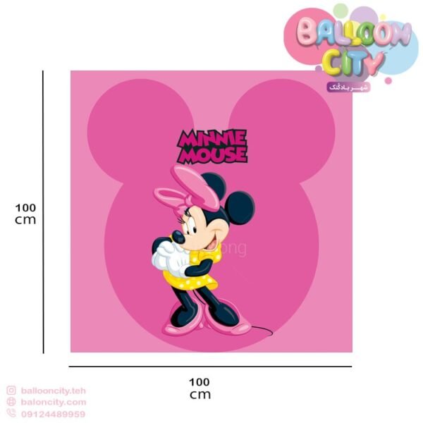 بنر تم تولد طرح مینی موس Mini Mouse Banner