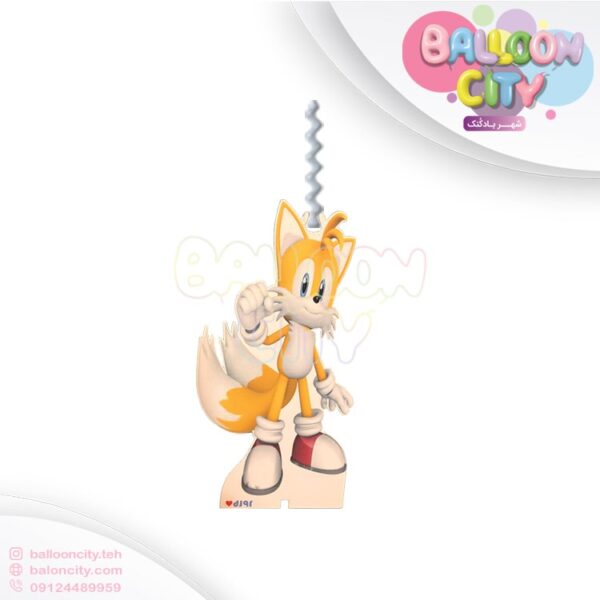 شمع شخصیت سونیک Sonic مایلز 10 سانتی