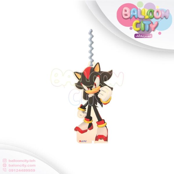 شمع شخصیت سونیک شدو 10 سانتی Shadow