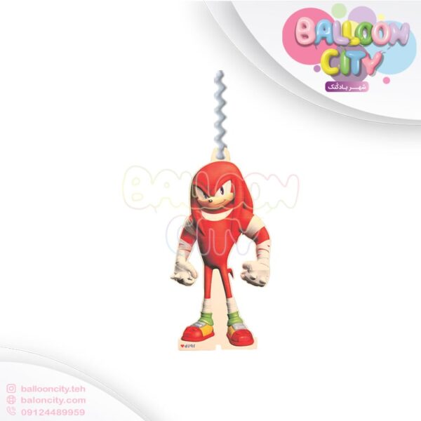 شمع شخصیت سونیک Sonic اکیدنا 10سانتی