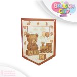 ریسه تم تولد طرح تدی Teddy بسته 2 متری