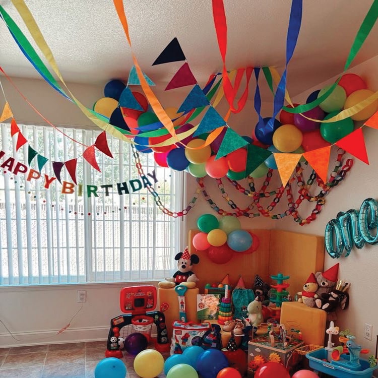 ریسه مثلثی تم تولد (2)