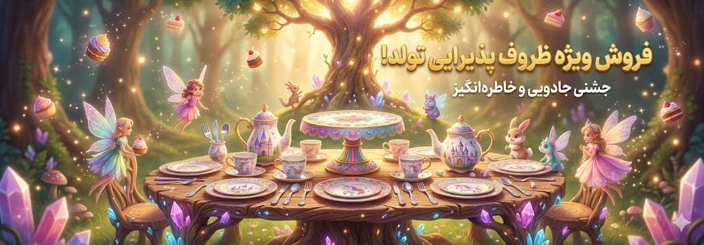 ظروف پذیرایی تولد