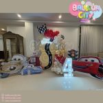 دکور تم تولد ماشین مکویین