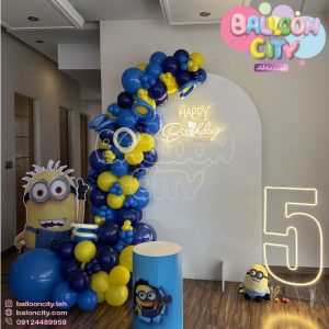 دکور تم تولد مینیون