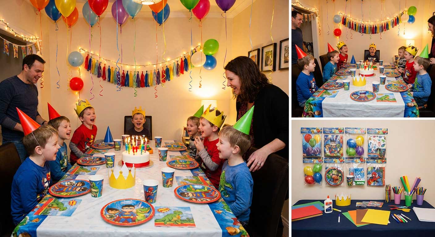 لوازم و پک‌های تولد پسرانه