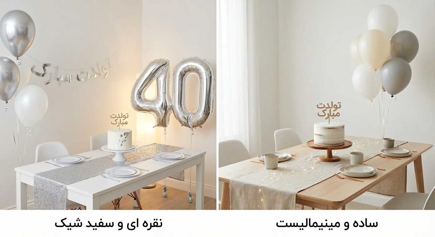  پرفروش‌ترین و محبوب‌ترین مدل‌های تم تولد بزرگسال