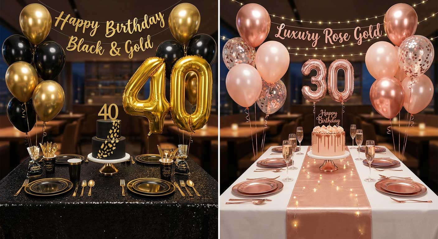  پرفروش‌ترین و محبوب‌ترین مدل‌های تم تولد بزرگسال