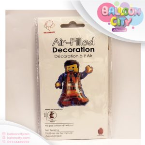 بادکنک فویلی تم تولد شخصیت لگو Lego Foil Balloon