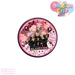 پیش دستی تم تولد بلک پینک Black Pink بسته 10 عددی