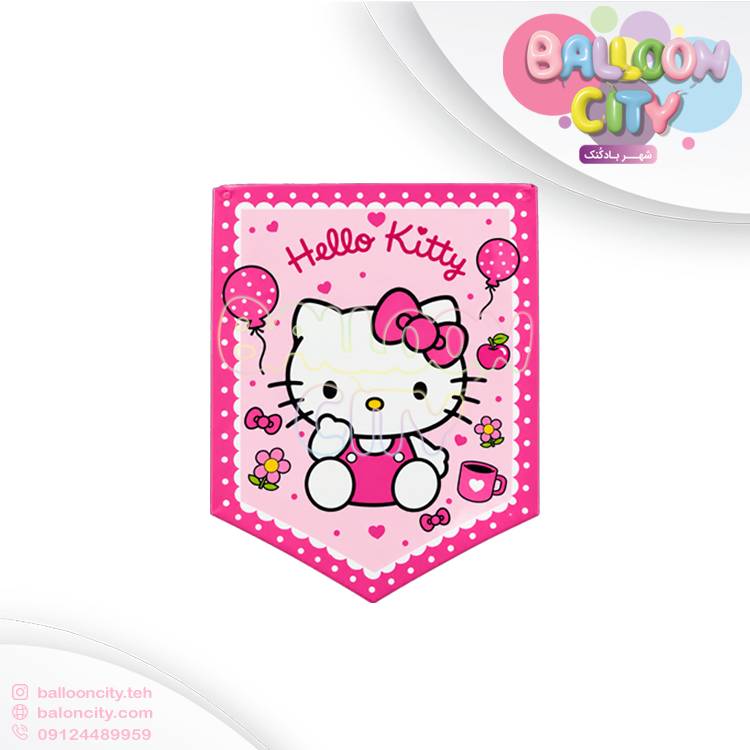 ریسه تم تولد طرح هلو کیتی 2 متری Hello Kitty